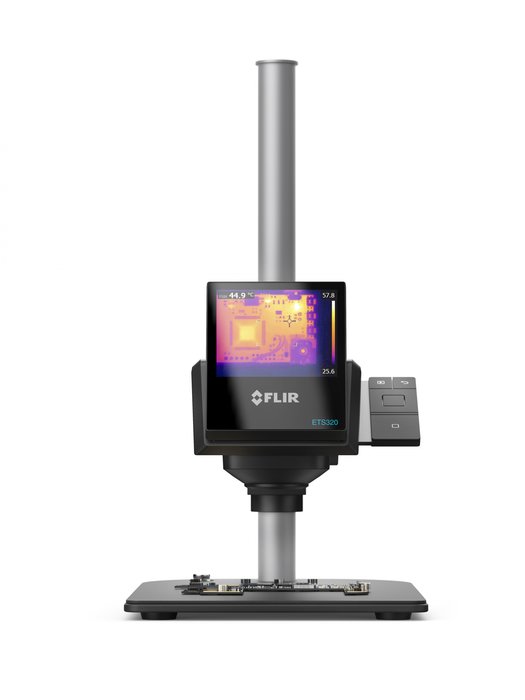FLIR Systems introduceert de FLIR ETS320-warmtebeeldcamera voor het ontwikkelen en testen van elektronica  Speciaal ontwikkeld voor efficiëntere tests en diagnoses tijdens de ontwikkelingsfase